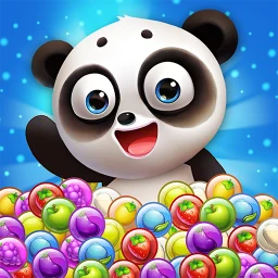 Panda Fruit Bubble Pop Shoot 아이콘